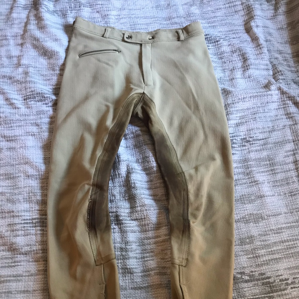 Women’s Tan Full Seat Breeches Size 34